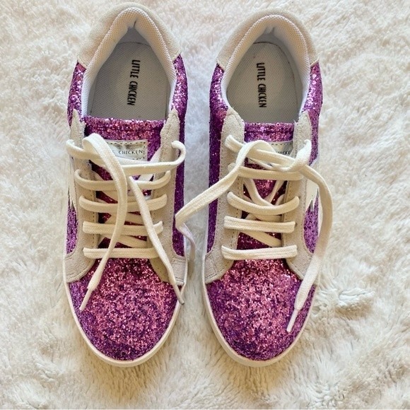 Little Chicken Maisonette Sparkle Sneakers - Picture 2 of 8
